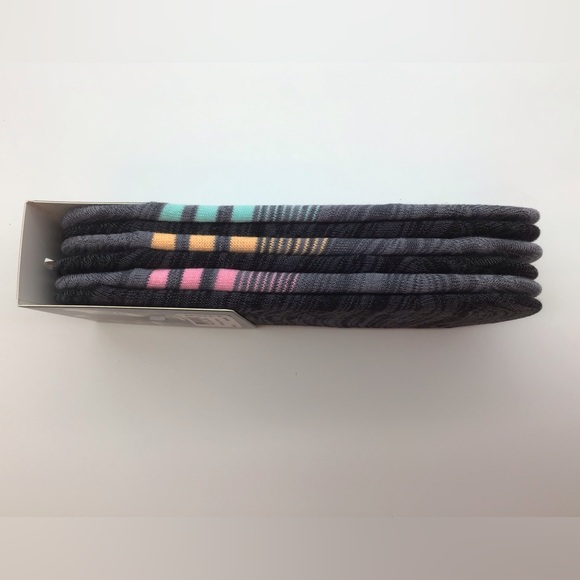 Adidas 6pk. Superlite Striped No Show Socks - Picture 3 of 4